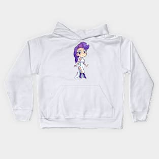 Chibi Rarity Kids Hoodie